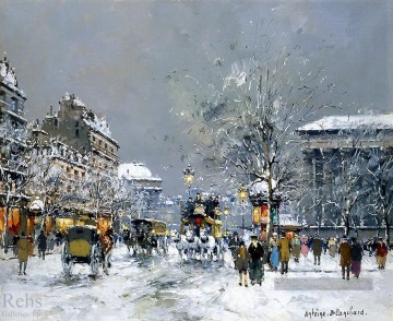  paris - AB lieu de la madeleine hiver Parisien